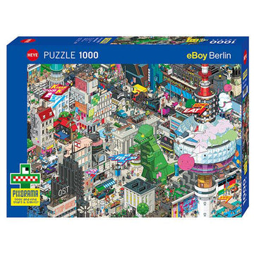 Berlin Quest Pixorama 1000 Piece Jigsaw Puzzle Heye