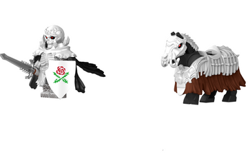 Berserk Series Ghost Skeleton Knight Guts Minifigure – Cursed Warrior Armor