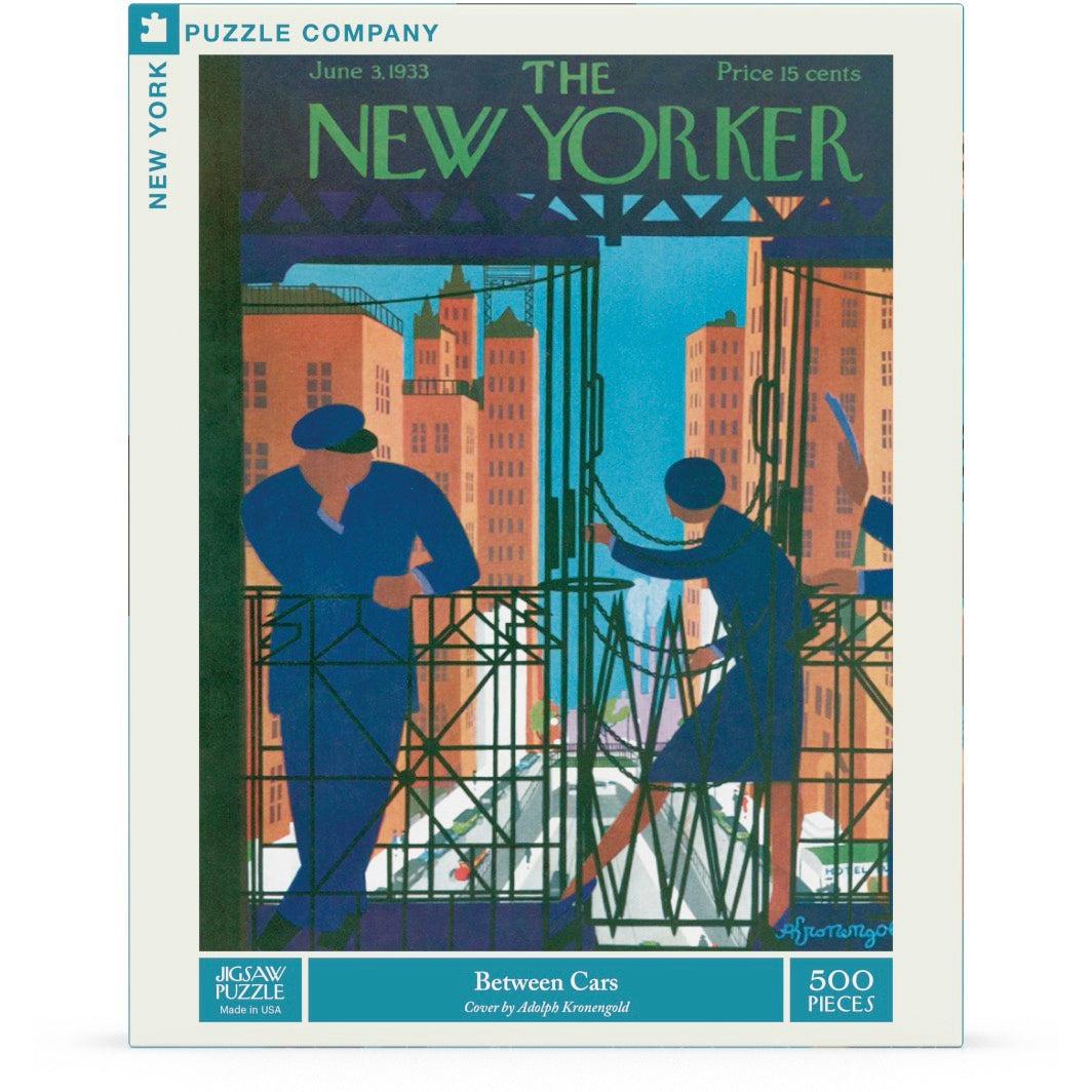 Between Cars The New Yorker 500 Piece Jigsaw Puzzle NYPC