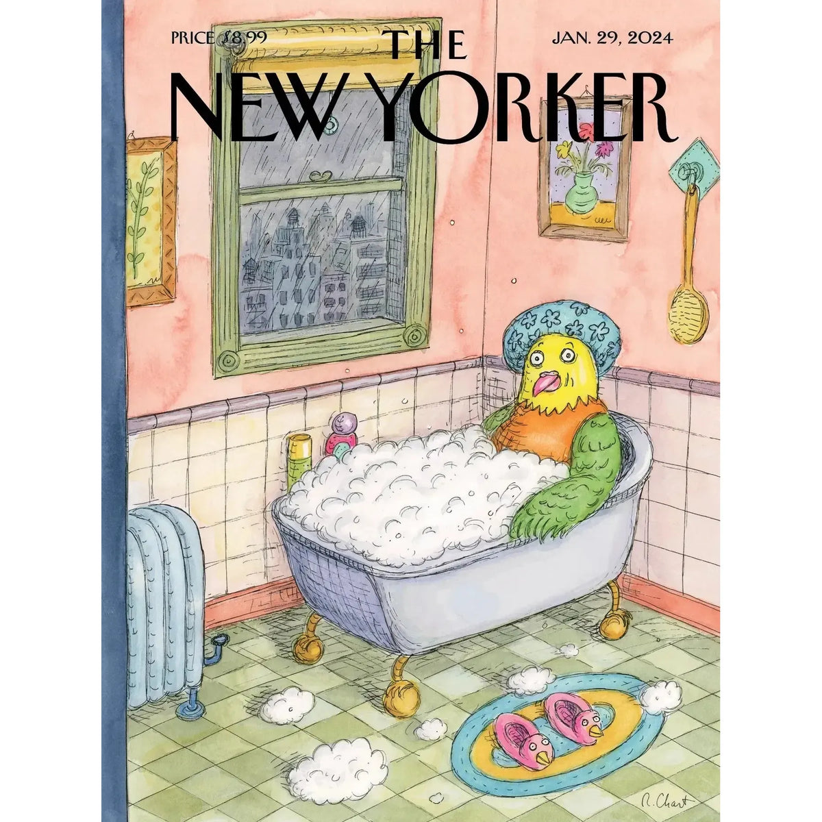 Bird Bath 500 Piece Jigsaw Puzzle NYPC