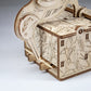 Bird Toothpick Dispenser — Mechanical Wooden Model, 38 Pieces