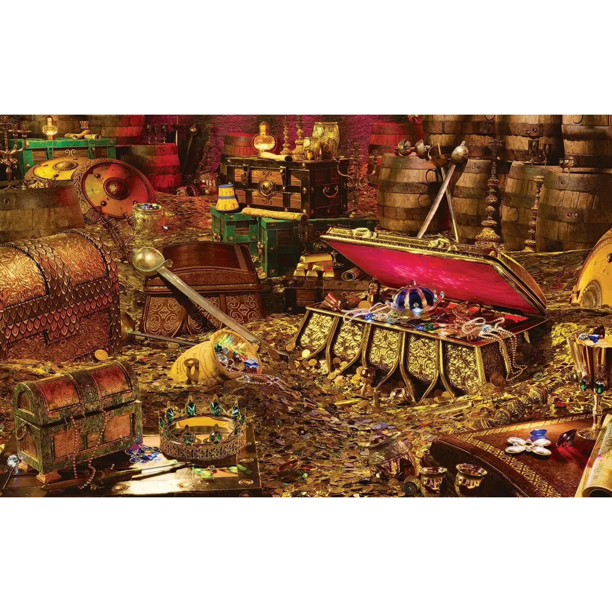 Blackbeard's Bounty 1000 Piece Jigsaw Puzzle Toynk