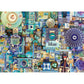 Blue 1000 Piece Jigsaw Puzzle Cobble Hill