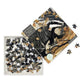 Blustery Day Badger 1000 Piece Jigsaw Puzzle Flame Tree