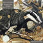 Blustery Day Badger 1000 Piece Jigsaw Puzzle Flame Tree
