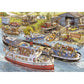 Boatyard by Doro Göbel & Peter Knorr 1000 Piece Jigsaw Puzzle Heye