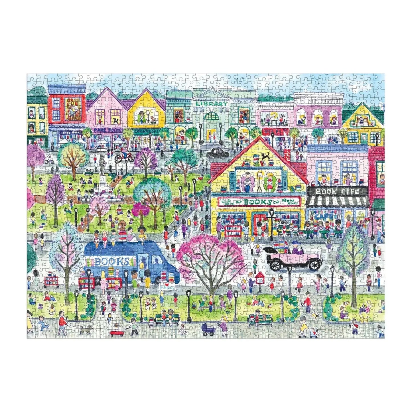 Book Town 1000 Piece Jigsaw Puzzle Galison