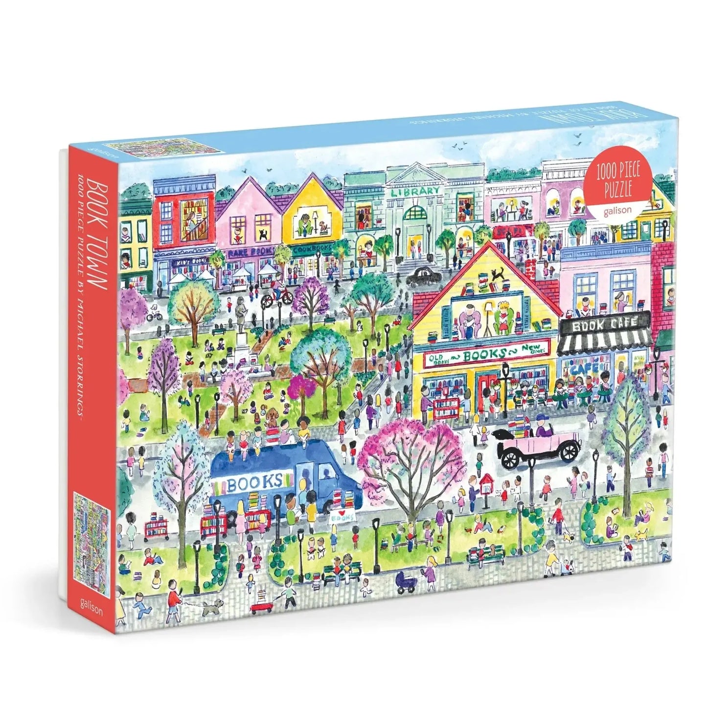 Book Town 1000 Piece Jigsaw Puzzle Galison