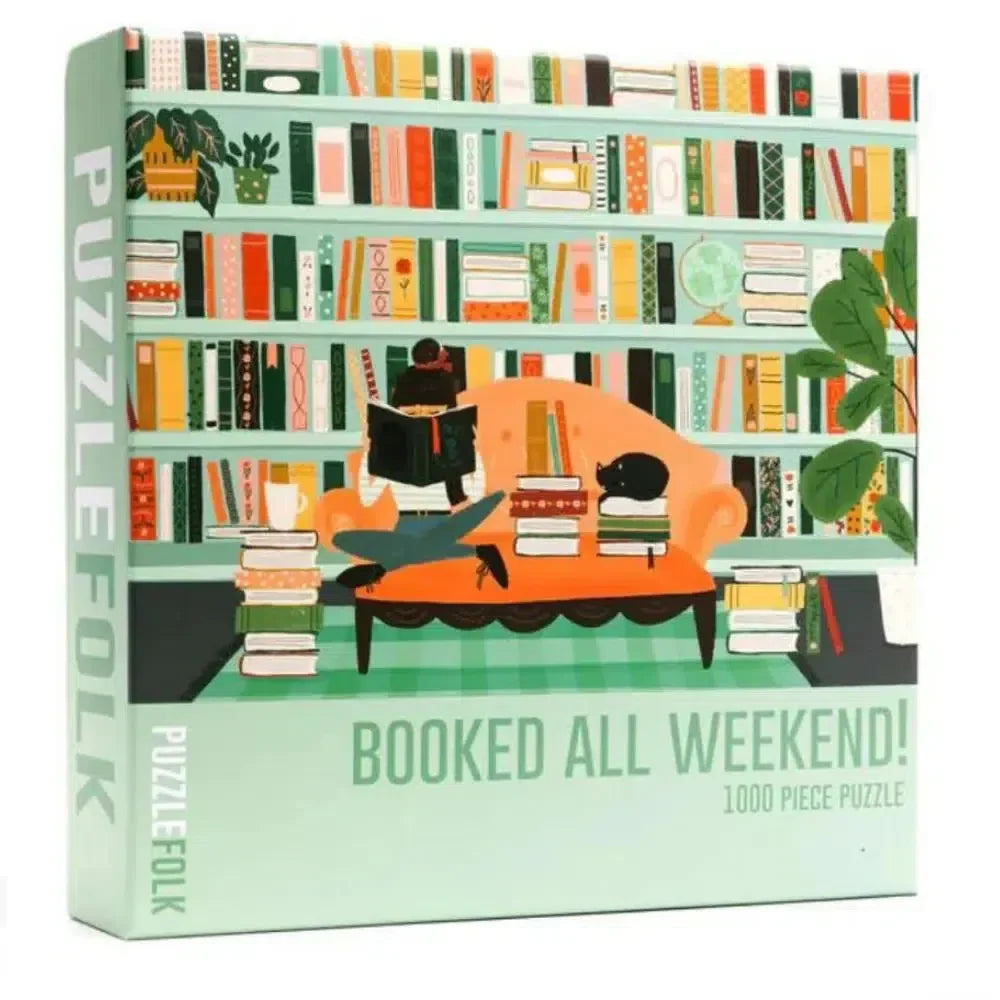 Booked All Weekend! 1000 Piece Jigsaw Puzzle PuzzleFolk