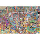 Bookshop Bedlam 100 Large Piece Jigsaw Puzzle Cobble Hill