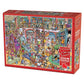Bookshop Bedlam 1000 Piece Jigsaw Puzzle Cobble Hill