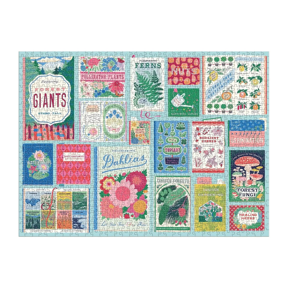 Botanist Bookshelf 1000 Piece Jigsaw Puzzle Galison