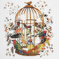 Bouquet of Birds 750 Piece Jigsaw Puzzle Galison