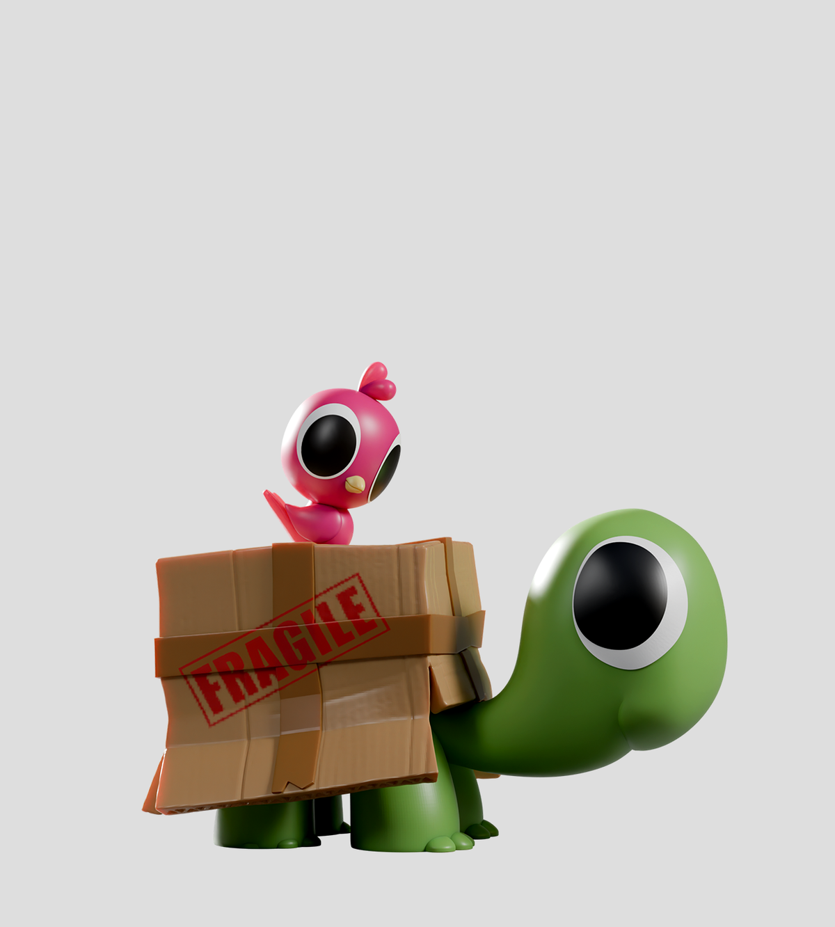 Kaleidos Creative: Box Turtle & Bird Blind Box