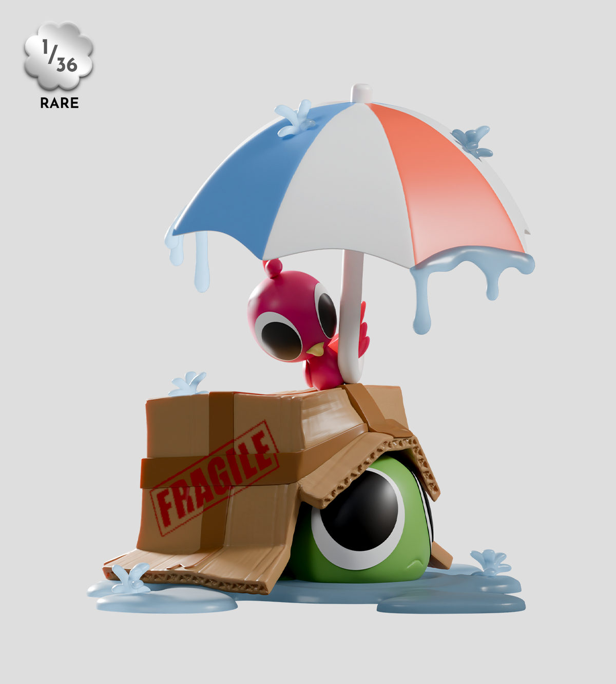 Kaleidos Creative: Box Turtle & Bird Blind Box