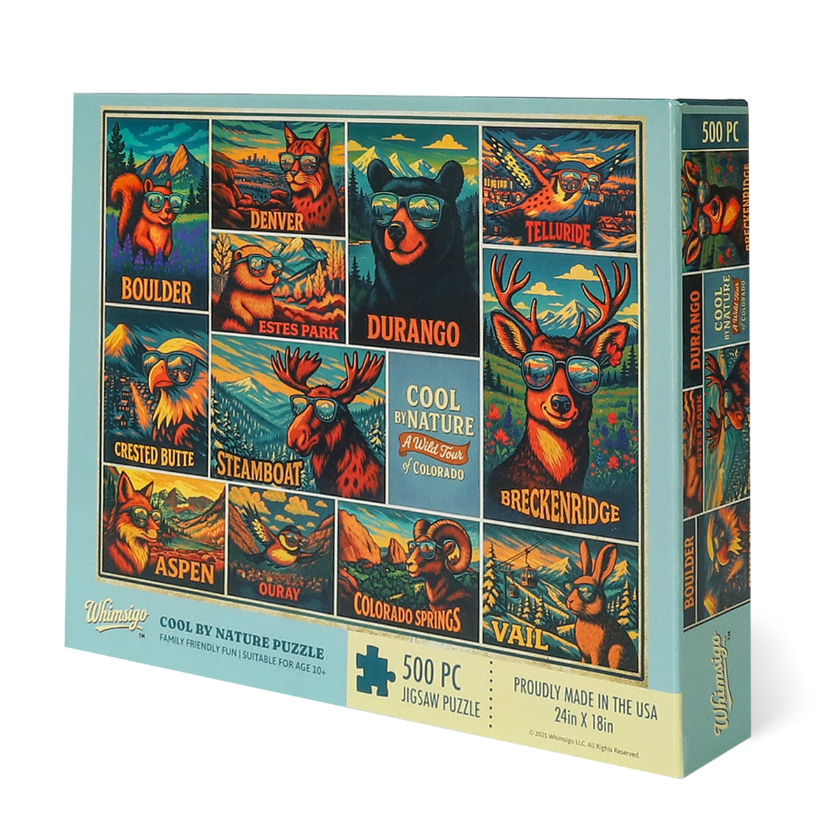 Cool By Nature: A Wild Tour of Colorado (500 Piece) Jigsaw Puzzle
