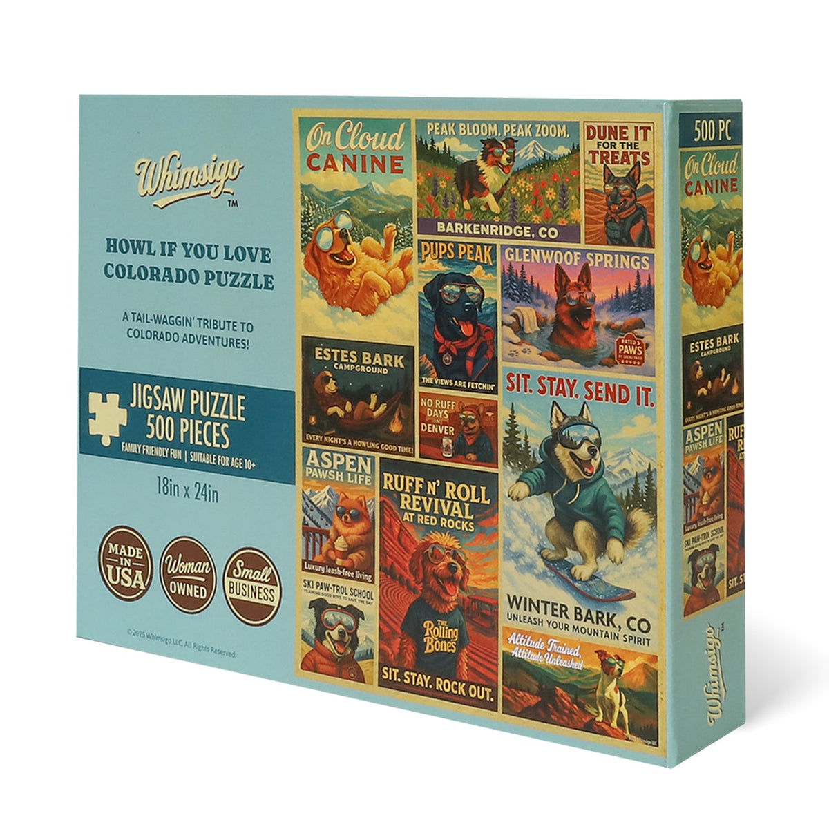 Howl If You Love Colorado Jigsaw Puzzle