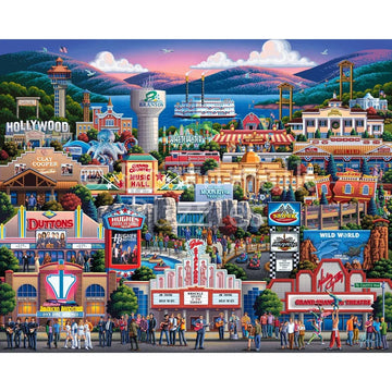 Branson 1000 Piece Jigsaw Puzzle Boardwalk