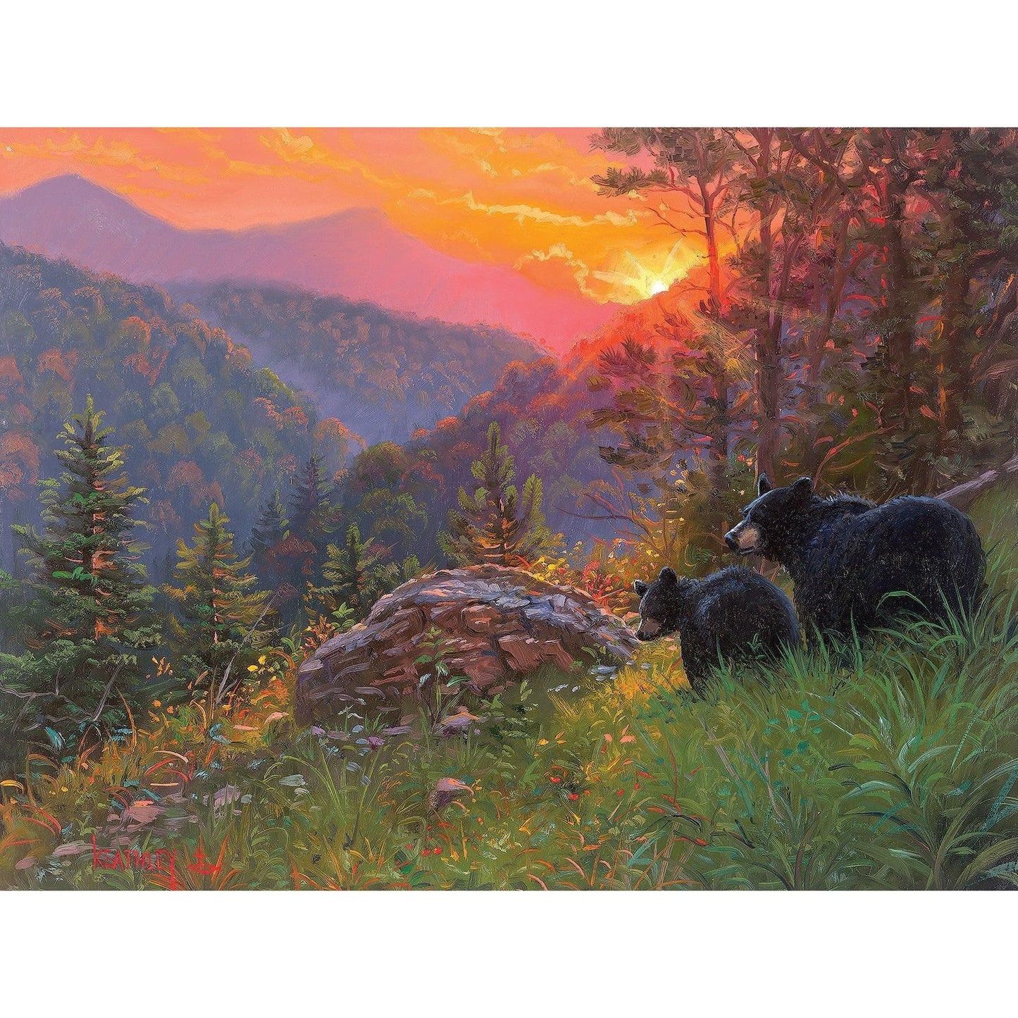 Bright Moment 275 Large Piece Jigsaw Puzzle Cobble Hill
