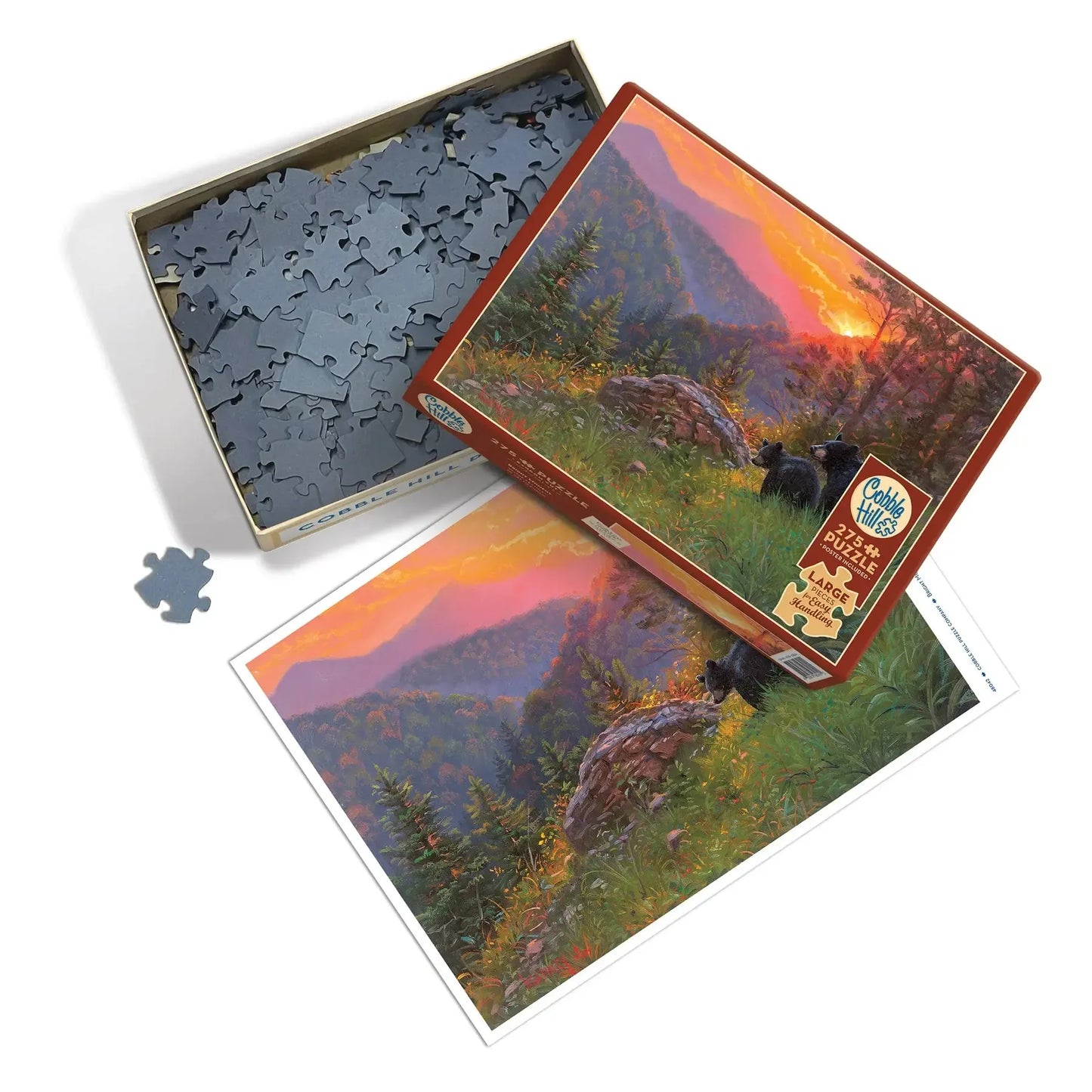 Bright Moment 275 Large Piece Jigsaw Puzzle Cobble Hill