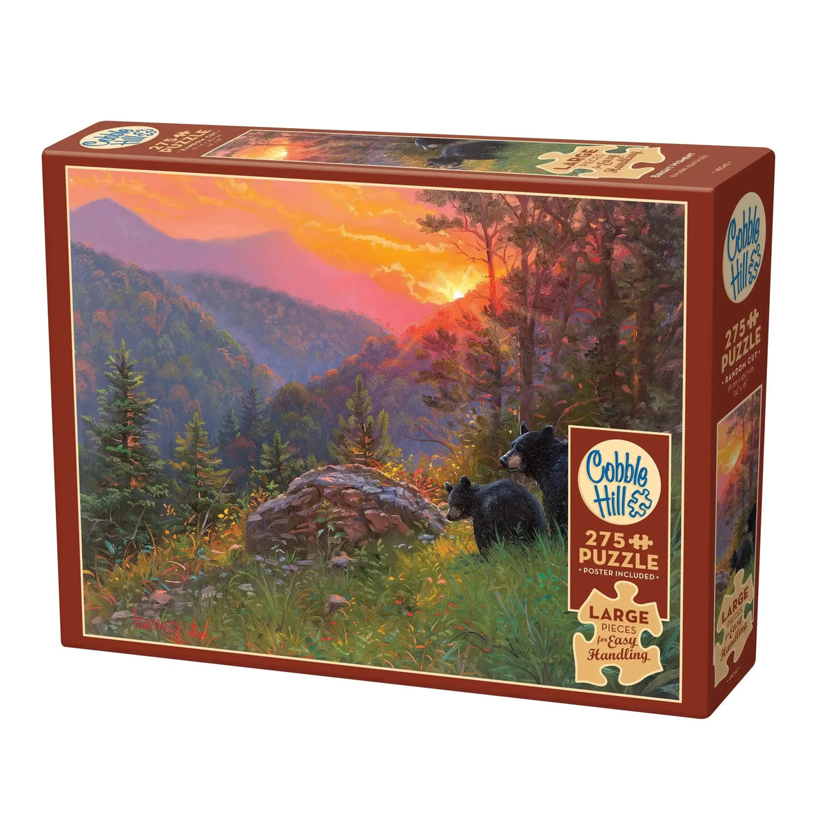Bright Moment 275 Large Piece Jigsaw Puzzle Cobble Hill