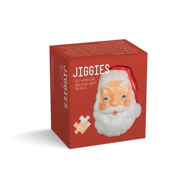 Bright Santa 45 Piece Mini Jigsaw Puzzle Gibbs Smith
