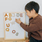 Alphabet Magnet Play Set and Whiteboard Bundle