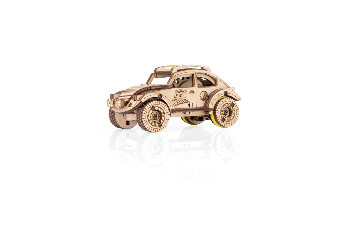 Buggy — Wooden Pocket Car, 79 Pieces