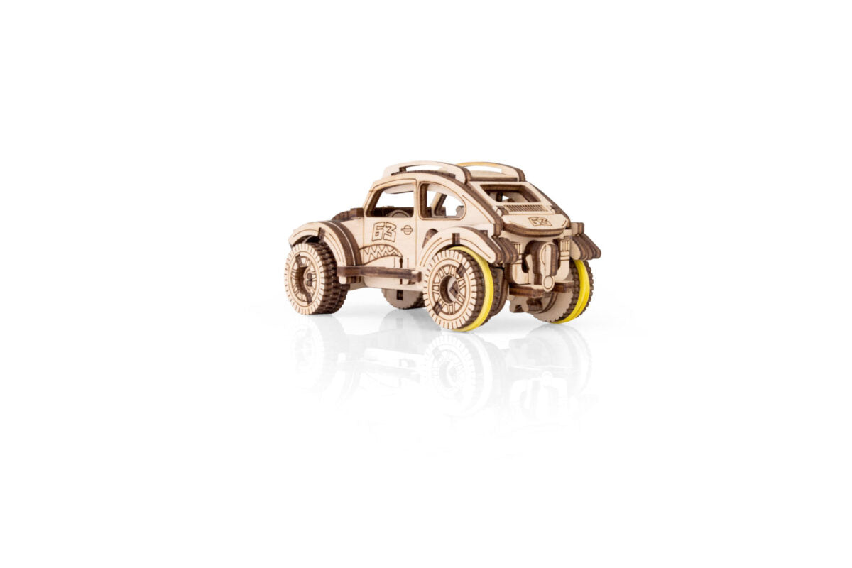 Buggy — Wooden Pocket Car, 79 Pieces