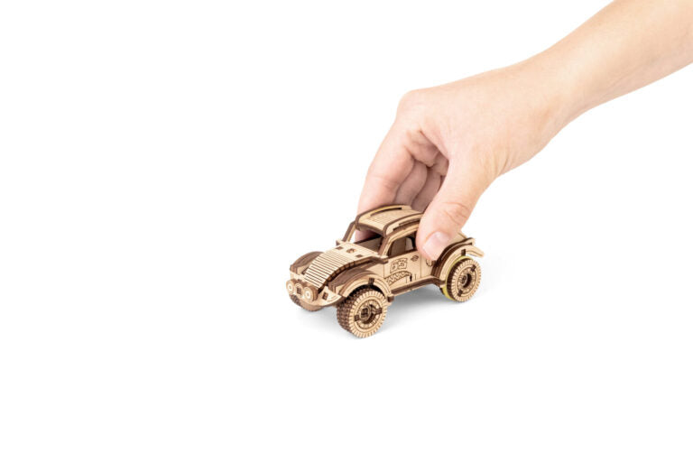 Buggy — Wooden Pocket Car, 79 Pieces