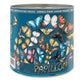 Butterflies 424 Wood Piece Double-Sided Round Jigsaw Puzzle Curiosi