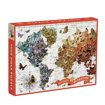 Butterfly Migration 1000 Piece Jigsaw Puzzle Galison