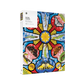 Butterfly Rose Window 1000 Piece Jigsaw Puzzle Pomegranate