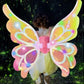 LED Moving Butterfly Angel Wings Electric Light Up Girls Costume Battery Operated