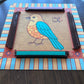 Amber Jade Mahjong Mat Bird Bam American Mahjong Accessories - Ships Rolled