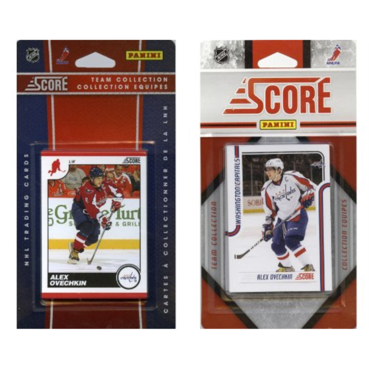 NHL Washington Capitals Licensed Score 2 Team Sets