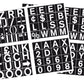 .75'' Magnetic Set Of Letters, Numbers & Symbols