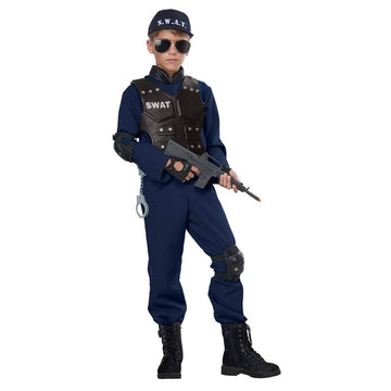 California Costumes Child Junior Swat Costume, Large