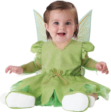 Green Teeny Tiny Tink Infant Costume  6-12Mo