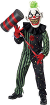 crazy Eyed clown child costume  Medium