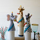 Kalalou Chb2365 Set Of Three Felt Party Animal Bottle Toppers - One Each Design