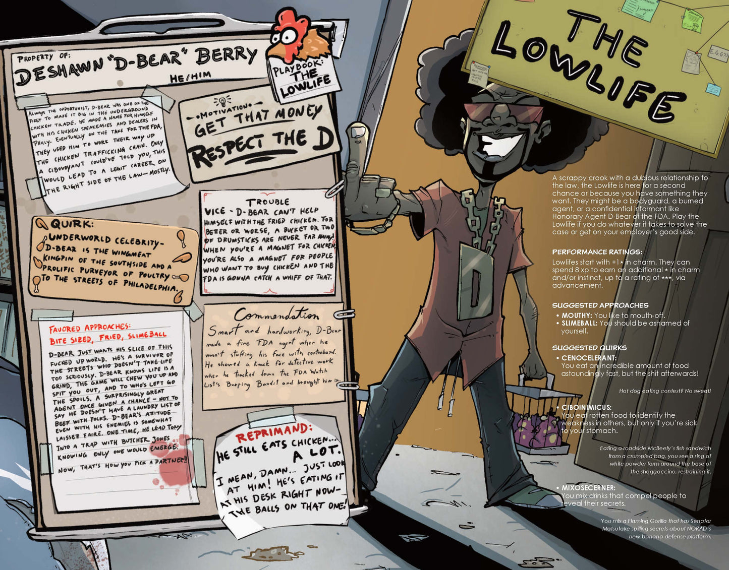 CHEW: The Roleplaying Game (RPG Book + PDF)