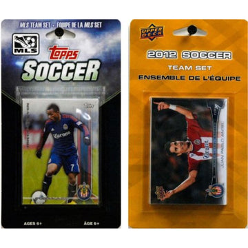 Mls Chivas Usa 2 Different Licensed Trading Card Team Sets