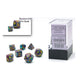 Chessex Dice Set - 10Mm Festive Mosaic/Yellow Plastic Polyhedral Dice Set - Dungeons And Dragons D&D Dnd Ttrpg Dice - Includes 7