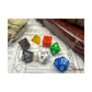 Nostalgia Gm Opaque Dice With Numbers 16Mm (5/8In) Set Of 7 Dice Chessex