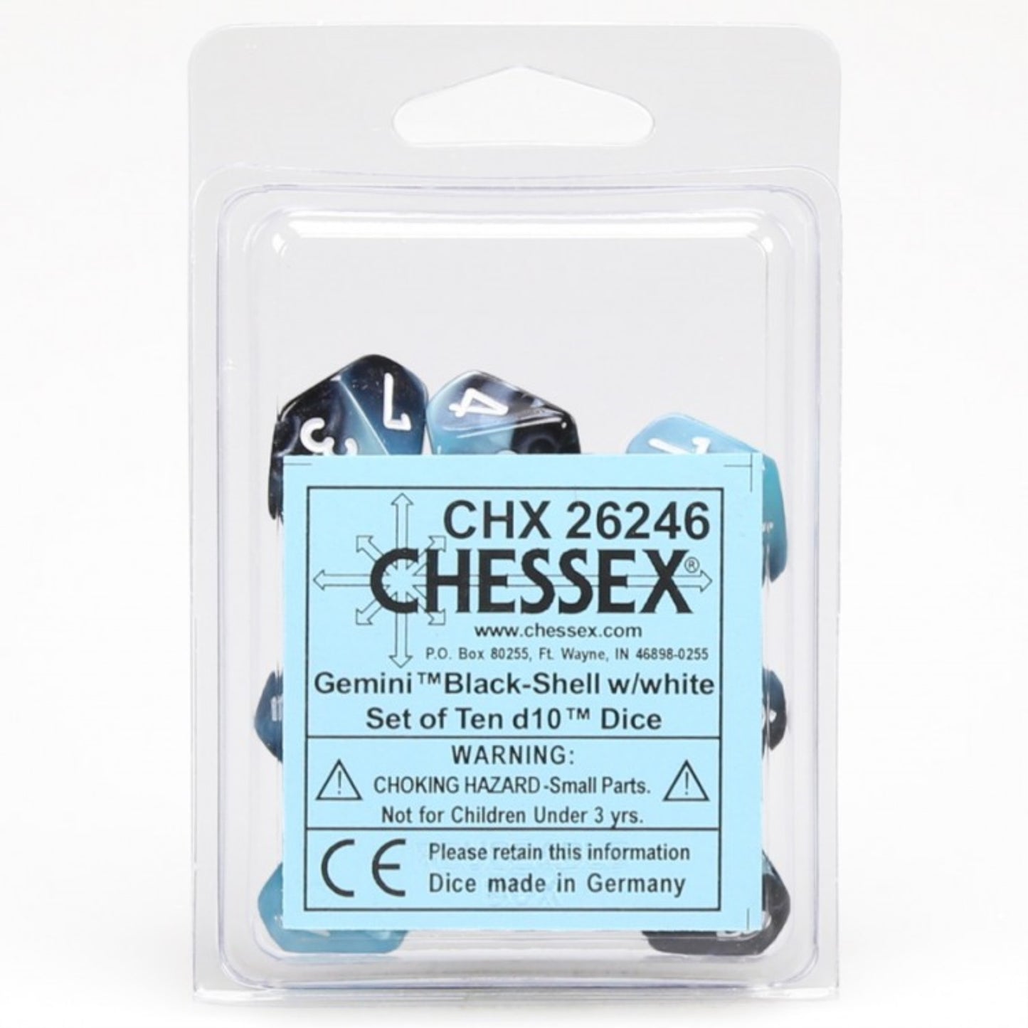 D10Clamshellgemini#5 Bkshwh(10)