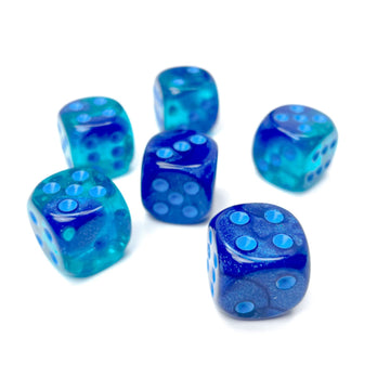 Gemini Dice Block | Set of 12 Size D6 Dice Designed for Board Games, Roleplaying Games and Miniature Games | Premium Quality 16