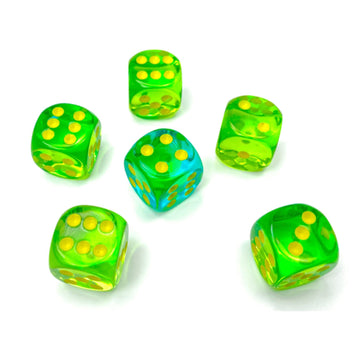 Gemini Dice Block | Set Of 12 Size D6 Dice | Designed For Board Games, Roleplaying Games & Miniature Games | Premium Quality 16