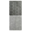 Chessex Play Mat - Mat: 1 Hex 2 Sided Black/Grey Megamat (Two Color Mat) - Smooth & Tough - Compatible With Tabletop Rpgs - Acce