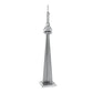 CN Tower 3D Steel Model Kit Metal Earth